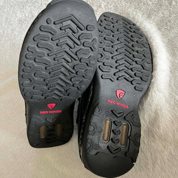 Red Wings 4110 Oxford Black leather Shoes Men\'s size 10.5